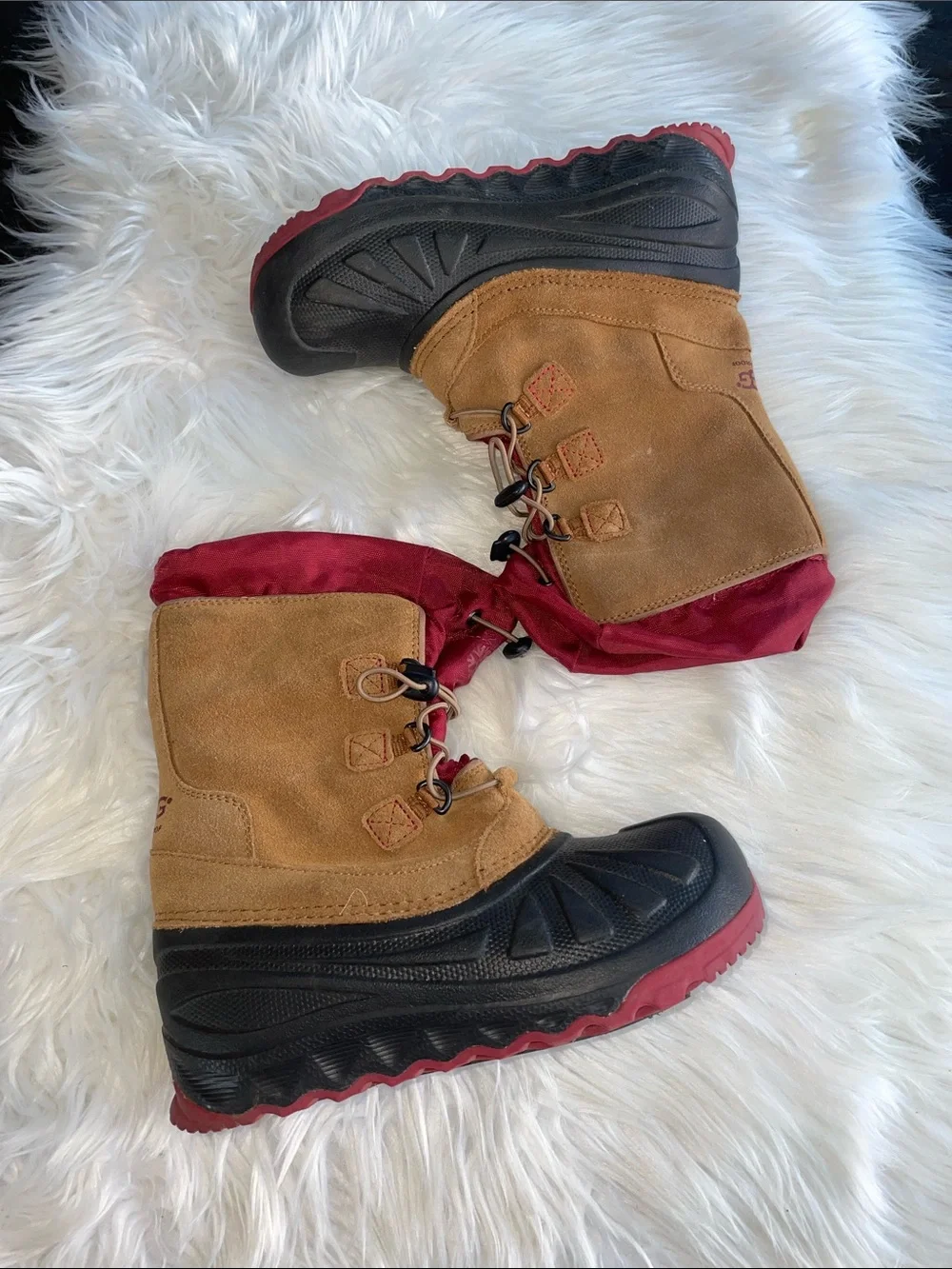 Ugg Ludvig Kids Tan Winter Boots